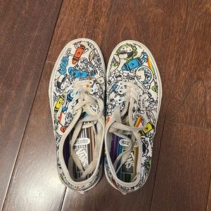 Vans - Kids crayola slip-ons